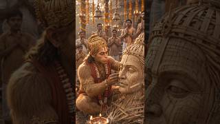 Hanuman And Shree Ram Ji Shraddha #sanatandharma #hanumanji #adharma #jaishreeram #shorts