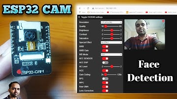 ESP32 Cam Setup | Face Detection | WiFi Camera