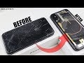 Destroyed iPhone X Restoration & Transparent Housing Rebuild