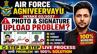 ⚡ Air Force Agniveervayu Photo & Signature Upload Problem | Size, Format & Live Image Solution screenshot 5