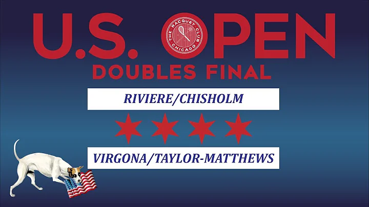 2020 U.S. Open Doubles Final - Riviere/Chisholm vs...