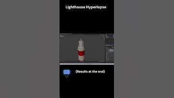 Lighthouse Blender Hyperlapse #blender3dmodelling