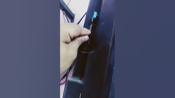 How to connect AUX capable to TV #youtubeshorts #shorts