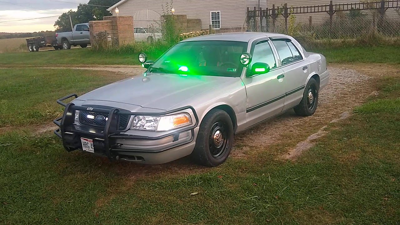 2011 Crown Victoria Police Interceptor Overview and walk-around - YouTube