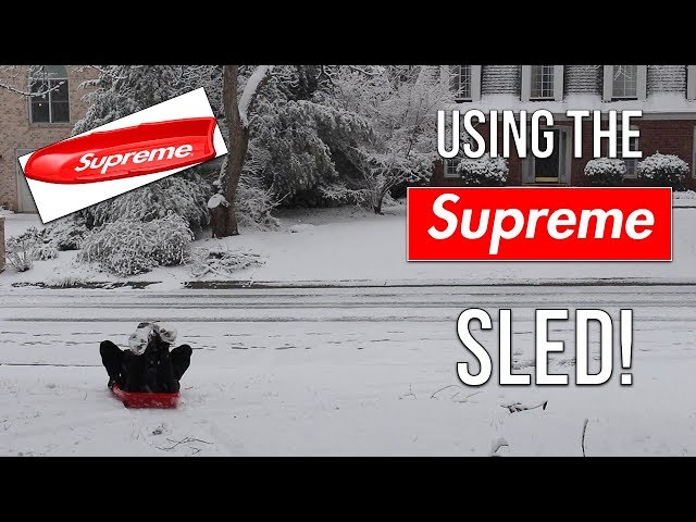 Supreme Sled Cop Final FW17 Week (19) And Arabic Facemask Unboxing