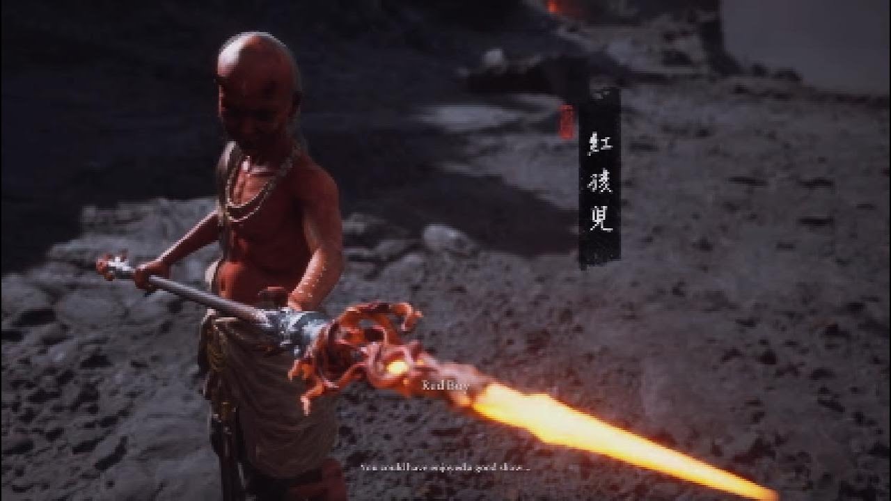 BLACK MYTH : WUKONG | Red Boy Boss Fight