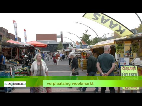 Weekmarkt Dronten van Meerpaalplein naar De Schans?