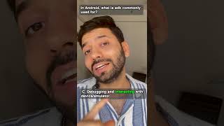 What is ADB in Android?📱Android Developer Interview Question #java #kotlin #programming #coding #job