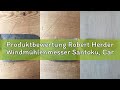 Produktbewertung Robert Herder Windmühlenmesser Santoku, Carbon-Stahl, 164 mm, Kirsche, Nicht Rostfr