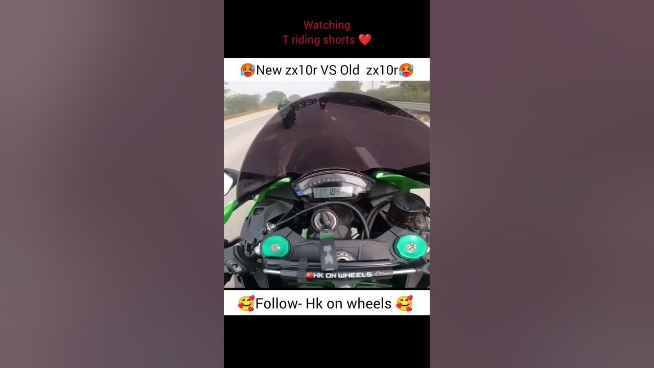new zx10r vs old zx10r race motovlog ninja zx10r vlog dreambike 