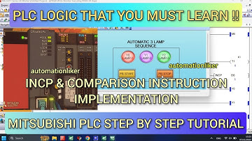 Ultimate Guide to Sequential Lamp Control in Mitsubishi PLC With HMI Simulation — Easy & Powerful