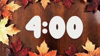 Thanksgiving Timer  | 4 Minute Timer | 4:00 Minute Thanksgiving Timer