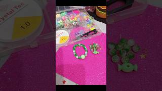 Green Bracelet Ideas💚 | Elegant Handmade Jewelry |Diy Bracelet💕 #smallbusiness #bracelet #diy #green