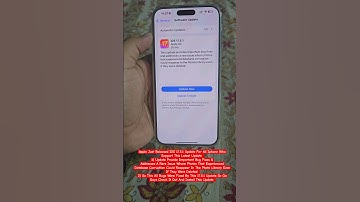 #apple Just Released New #ios17.5.1 Update For All Iphones Who Supported This Latest #iosupdate
