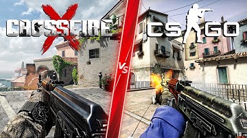 CrossfireX vs CSGO - Direct Comparison! Attention to Detail & Graphics! 4K