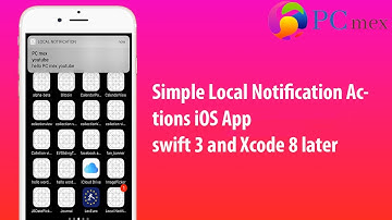 Apple Swift iOS 10 Tutorial: Simple Local Notification Actions iOS App(swift 3 and Xcode 8)