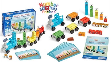 Numberblocks – Unboxing Mathlink Cubes Numberblock Express Train! Satisfying ASMR Video