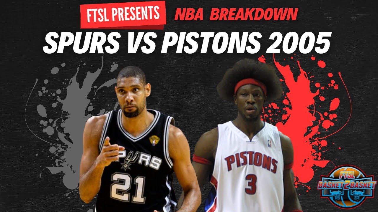 Spurs Vs Pistons 2005 Game 7 Finals YouTube Spurs Vs Pistons 2005 Game 7 Finals YouTube