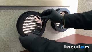 Venting an Ecoflow Wave 2  portable air conditioner through an RV wall using Intulon Type G vent kit
