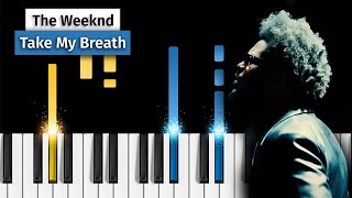 The Weeknd - Take My Breath - Piano Tutorial Resimi
