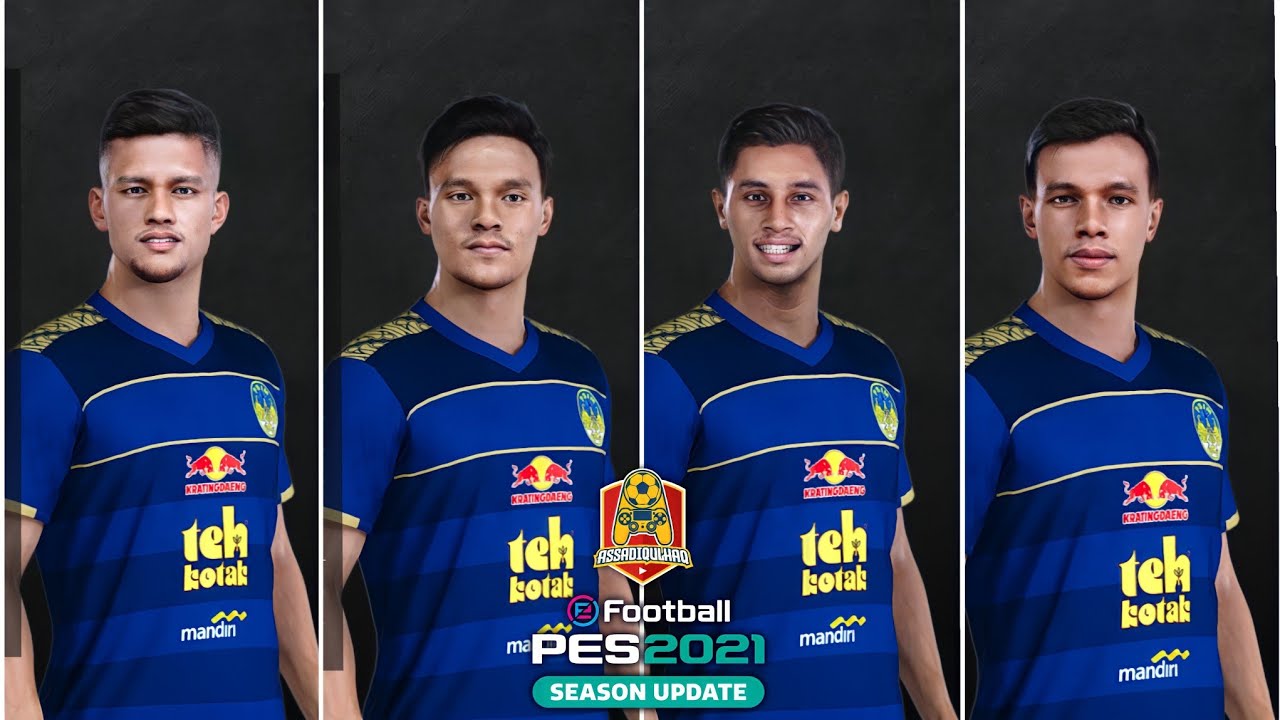 UPDATE REAL FACE TERBARU PEMAIN PSIM YOGYAKARTA | PES 2021 Liga 2