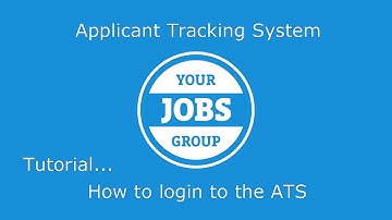 ATS Tutorial | How to login to the ATS