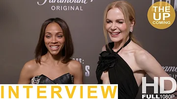 Zoe Saldaña & Nicole Kidman interview on Special Ops: Lioness