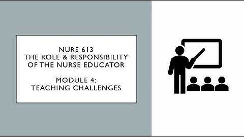 NURS 613 Module 4 Lecture Video