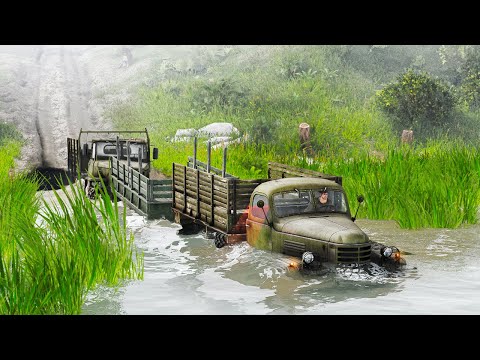 Видео: SpinTires - China Adventure DLC - Китай - Китайская Деревня #2
