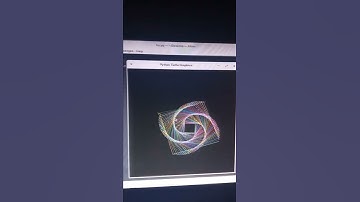 Cool Python Turtle Graphics-9 | Coding Status Video | Instagram Reels WhatsApp |  #shorts video