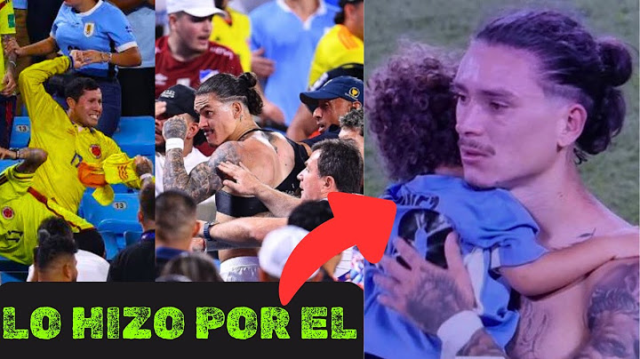 ASÍ FUE el OSCURO episodio de DARWIN NUÑEZ CONTRA los COLOMBIANOS