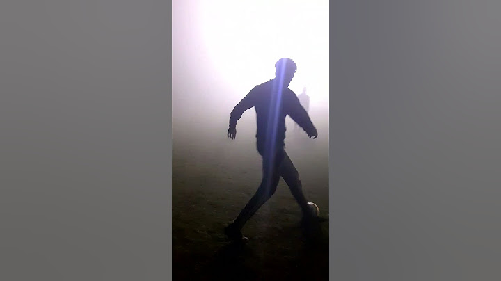 Football During Winter #night #fog #friends