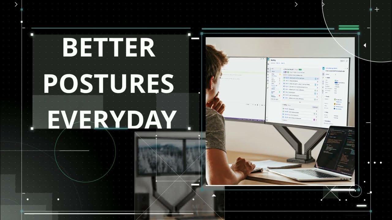Enhance Your Workflow with Dual Displays!(AVLTDM411 Monitor Arm