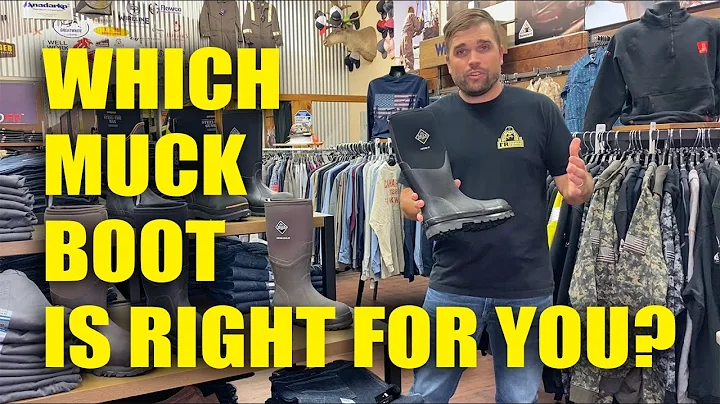 Chọn đúng loại giày Muck Boots cho bạn