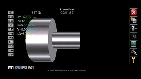 G90 in CNC | What is G90 in Fanuc | #simulator​​​ #cnc​​#boringOperations​​