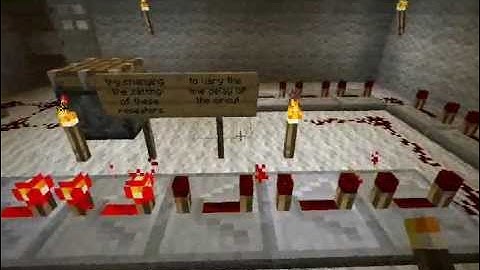 MineCraft: Redstone 101: The Basics Part 1