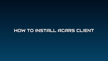HOW TO INSTALL ACARS CLIENT