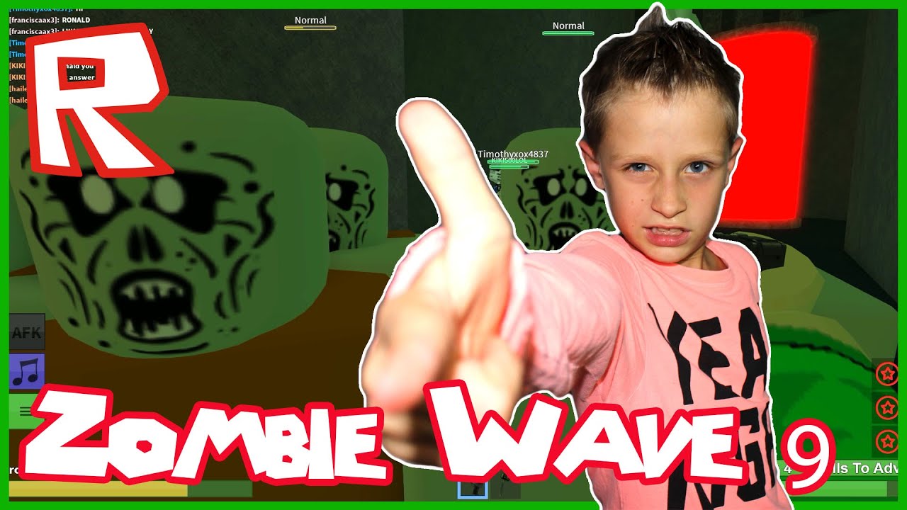 Zombie Rush Wave 9 Roblox Youtube - zombie rush roblox ronald