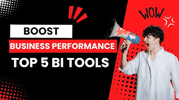 Boost Your Business Performance With Top 5 BI Tools | Business Intelligence  Reporting tools
