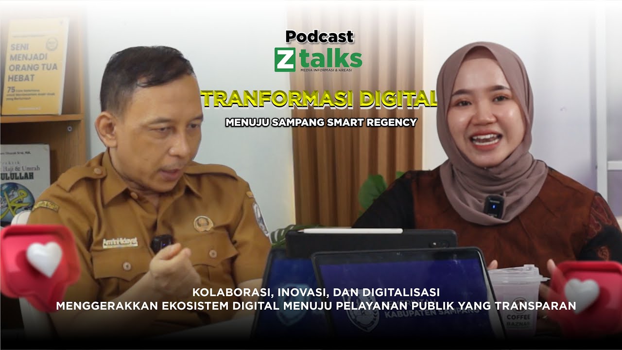 Transformasi Digital, Komdigi Kab. Sampang | Podcast Z- Talk BAZNAS SAMPANG #podcast #baznas #ztalks