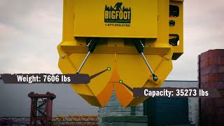Boscaro Hydraulic Clamshell Crane Bin