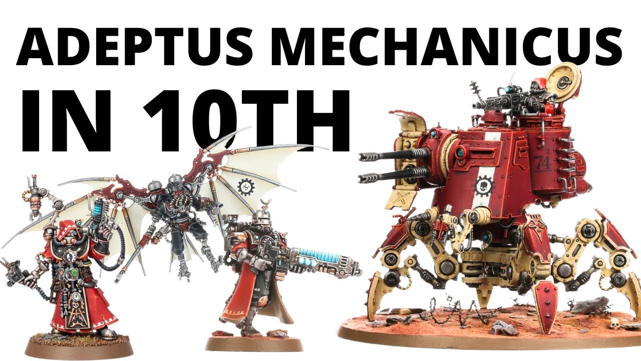 Warhammer 40k Army Adeptus Mechanicus Kastelan Robots Painted