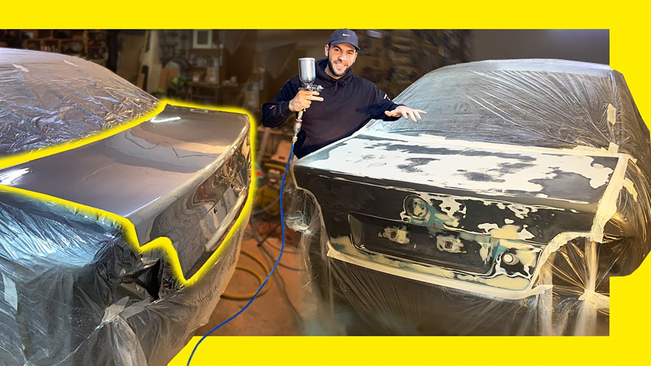 Până la urmă vopsesc tot BMW-ul E39 520d Sedan ? :O