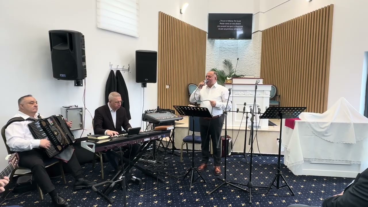 1 martie 2026 Romeo Stan- Pune-Ti Mâna Ta , Isuse , peste locul ce mă doare 