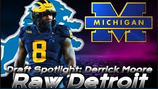 Detroit Lions Draft Spotlight: Derrick Moore 