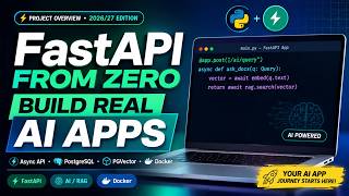 FastAPI From Zero: Build a Production AI API | | Python FastAPI Course (Episode 1 - Overview)