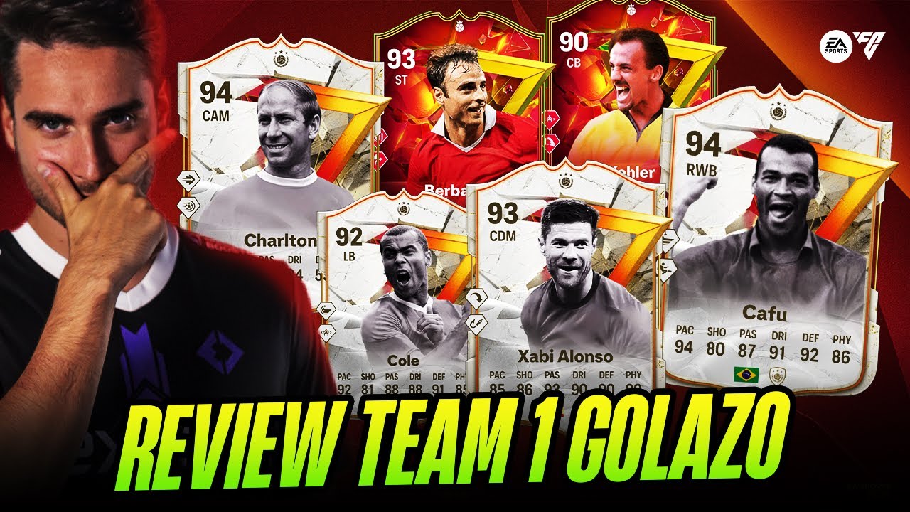 CHARLTON 94 - KOHLER 92 - BERBATOV 93 - COLE 92 - XABI ALONSO 93 & CAFU 94 PLAYER REVIEW