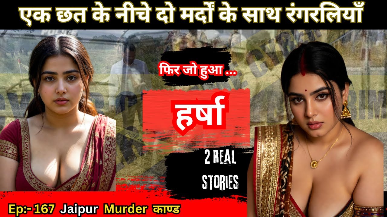 Jaipur murder case | एक छत के नीचे दो मर्दों से प्यास भुजाई | लालच | हवस | crime story in hindi