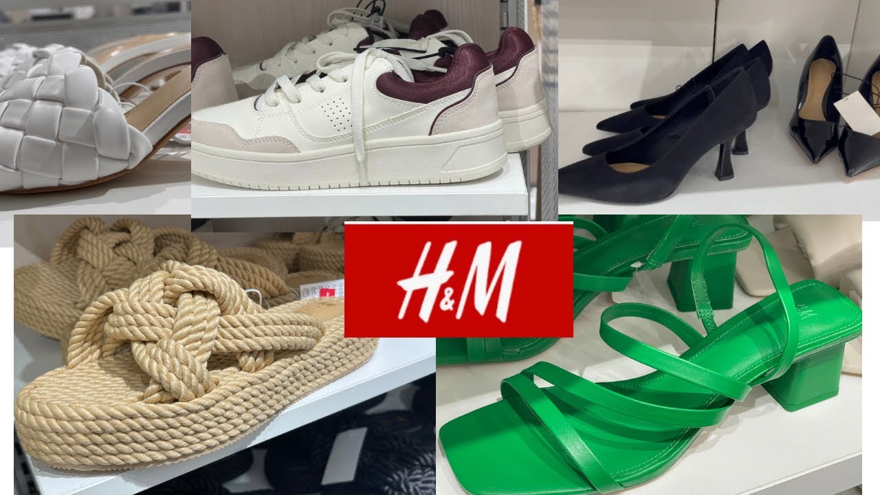 H&M shoes collection for women summer 2022
