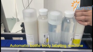 Automatic round bottle labeler machine, container body label applicator factory